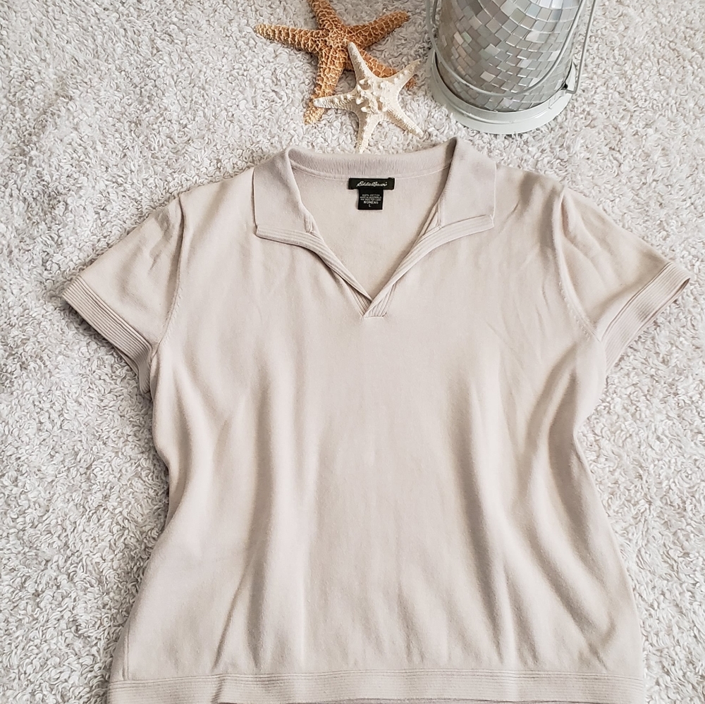 3/$8 Eddie Bauer polo style shirt